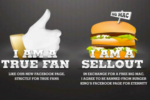 I'm a true fan (Burger King)