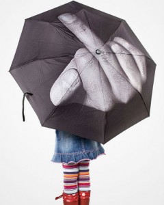 Parapluie Fuck The Rain
