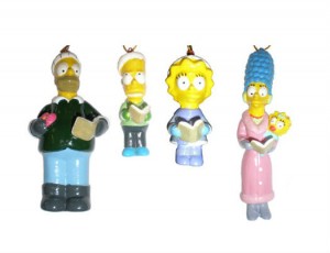 Décoration de Noêl Simpsons