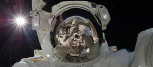 Selfie dans l'espace